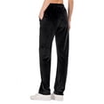 thumbnail image 5 of 2 Pack Women's Sweatpants Sweatsuit Womens Jogger Sweatpants Velvet High Waist Loose Fit Long Yoga Trousers Pants(Only Pant), 5 of 5