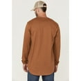 thumbnail image 4 of Hawx Men's Fr Logo Long Sleeve Work T-Shirt - FRF19K4-RUST COPPER XX-, 4 of 4