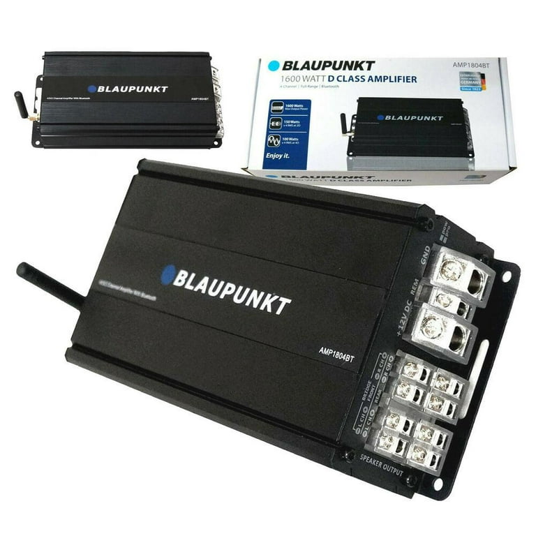 Blaupunkt Class D Monoblock Amplifier 1000W RMS/4000W MAX