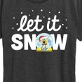 thumbnail image 3 of SpongeBob SquarePants - Let It Snow - Women's Lightweight French Terry Pullover, 3 of 5