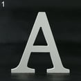 thumbnail image 5 of Farfi Creative Thick Wooden Letters Alphabet Wedding Birthday Home Decorations (Type 26), 5 of 13