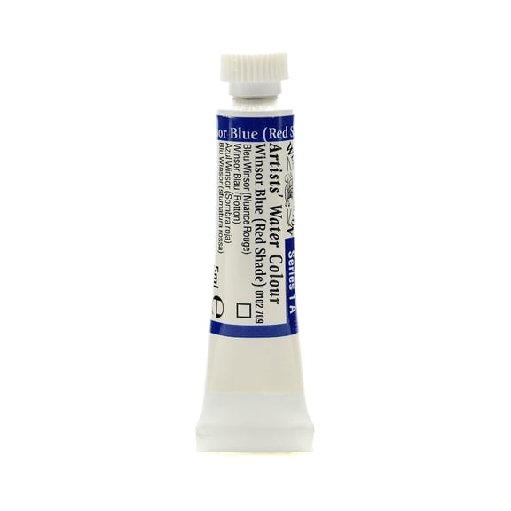 Professional Water Colours Winsor blue red shade, 5 ml, 709 (pack of 2)
