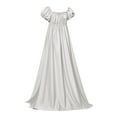 thumbnail image 3 of Dresses for Women Plus Size Solid Color High Waist Party Vintage Corset Gown Princess Dress, 3 of 4
