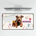 thumbnail image 4 of Back to School Cute Airedale Terrier Desk Mat Full Keyboard Mouse Pad Dale Waterside Dog Lover Large Mousepad - 13010, 4 of 5