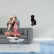 thumbnail image 2 of Figura de gato acrílico para decoración de escritorio, figura única de resina, adorno coleccionable, regalo, escultura de animal de mesa para el hogar, 2 of 8