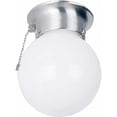 thumbnail image 3 of Volume Lighting 7308-6 1 Light Flush Mount Ceiling Fixture - White, 3 of 3