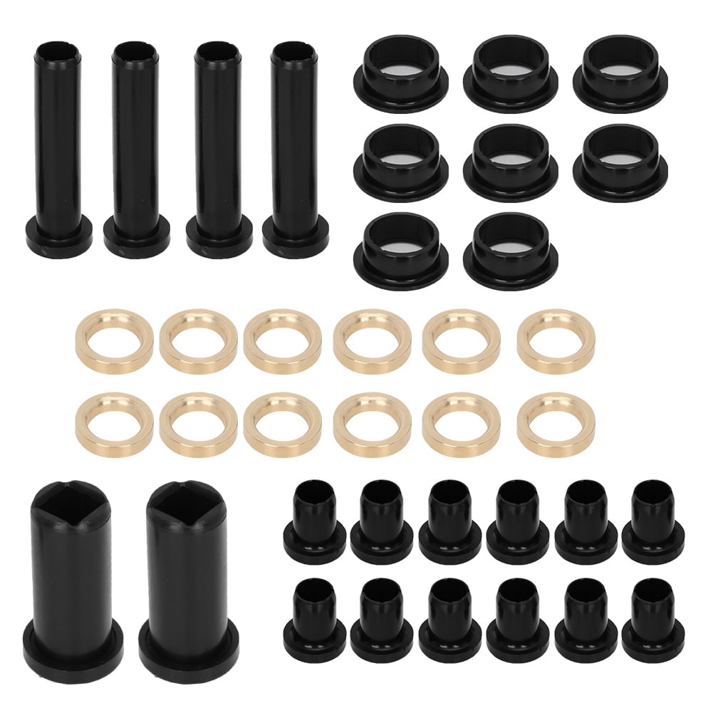 GPM Set Di 4 Snodi In Alluminio (C-Hub + Knuckle) 5° Caster Per Axial SMT10 Grave Digger AX90055 – Colore Arancione - 4