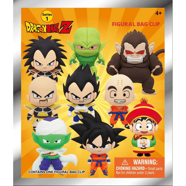 Dragon Ball Z Series 1 Blind Bagged 3D Foam Figural Bag Clip One