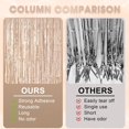 thumbnail image 6 of XIHAMA 3 Pack 3.3x8.2 Feet Gold Foil Fringe Backdrop Curtains, Tinsel Streamers Birthday Party Decorations, Fringe Backdrop for Graduation, Baby Shower, Gender Reveal, Disco Party, 6 of 8