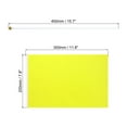 thumbnail image 2 of Yellow Flag Stick, Hand Held Small Mini DIY Flag 11.8x7.8 Inch Rectangle 12 Pcs, 2 of 5