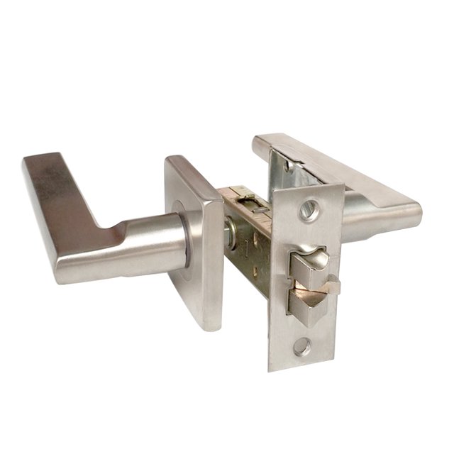 Juego de cerradura de palanca de puerta de baño de privacidad para puerta interior del hogar Eccomum Juego de cerradura de perilla de puerta