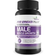 Pro Erexo Plus - Muscle Growth Supplement - Turmeric Sore Muscle Relief - Max Strength Muscle Growth Formula - Additional Zinc Prostate Health Support - Aid Muscle Recovery for Muscle Gain - Pro