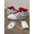 thumbnail image 1 of Ad-id-as Originals Forum Mid White Red Grey Size 11 FY6819 Retro Classic, 1 of 6
