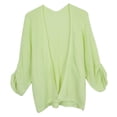 thumbnail image 1 of Chaqueta de Punto de para Mujer, para proteger con Manga de Murciélago, para protegers Drapeados - , SG Hugo Cardigans para mujer, 1 of 10