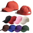 thumbnail image 3 of Gorra de béisbol con cola de caballo para mujer, sombrero para el sol para primavera y verano, Snapback para correr, sombrero desordenado de Bollo alto, gorras para mujer, 3 of 4