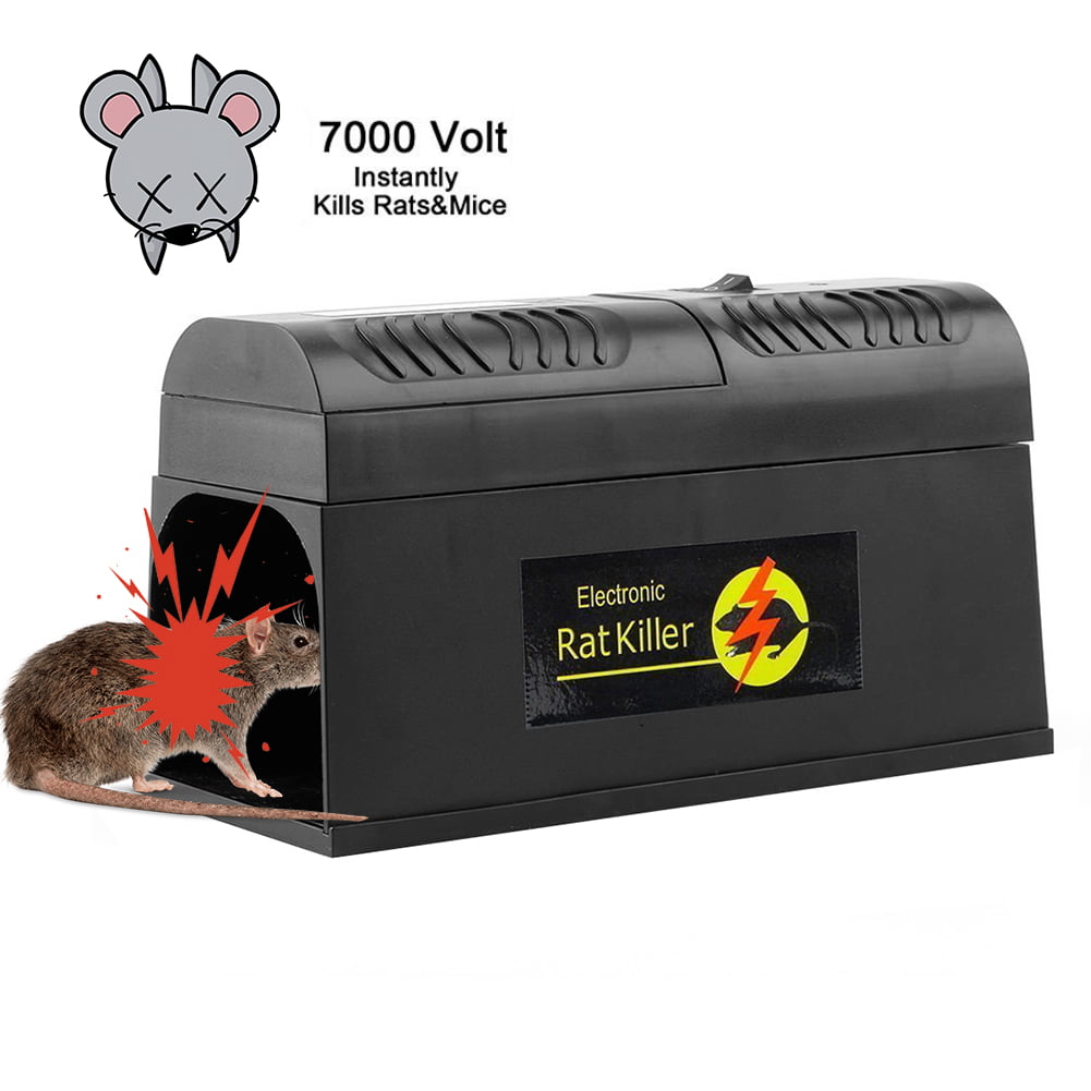 Electronic Mouse Rat Trap Rodent Killer Mice Zapper Pest Control US Plug 2019 