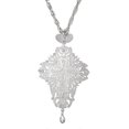 thumbnail image 5 of Roman Christian Necklace Religious Jesus Cross God Hangtag Diamond Jewelry Prist Prayer Gift Orthdox Church Utensils, 5 of 5