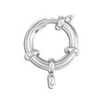 thumbnail image 4 of BUYISI Exquisite 10Pcs Stainless Steel Spring Ring Round Clasps For Artisan Jewelry A, 4 of 5