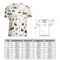 thumbnail image 2 of Excavator Construction Vehicle Truck Womens Tops Women's Fashion Casual Short Sleeve Flower Print Round Neck Pullover Top Blouse, 2 of 6
