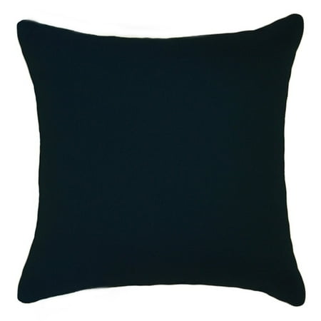 Mainstays Bennett 16" Pillow, Black