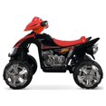 Kidzone Kids Ride On ATV Car 12V Toy Electric 4 Wheel Power Quad w
