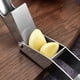 thumbnail image 3 of Stainless Steel Garlic Press Rustproof Garlic Mincer with Ergonomic Handle Dishwasher Safe Efficient Ginger Crusher, 3 of 5