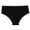AM13_Black, variant on Women's Seamless Underwear No Show Stretchy Panties Wavy Side Full Coverage Briefs Complexion L