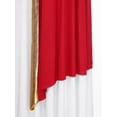 thumbnail image 7 of YONGHS Womens Praise Dance Dress Sleeveless Asymmetrical Worship Lyrical Dance Costume Red XXL, 7 of 7