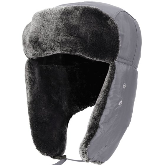 Simplicity Simplicity Women Men's Weatherproof Faux Fur Lined Trapper