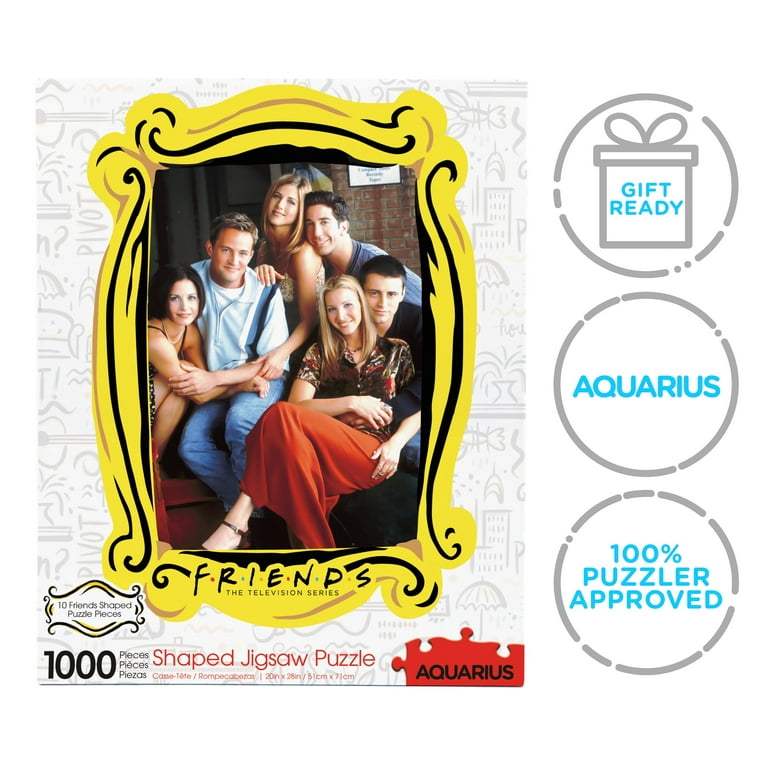 Friends TV Series Group Diecut 1000 Piece Jigsaw Puzzle 