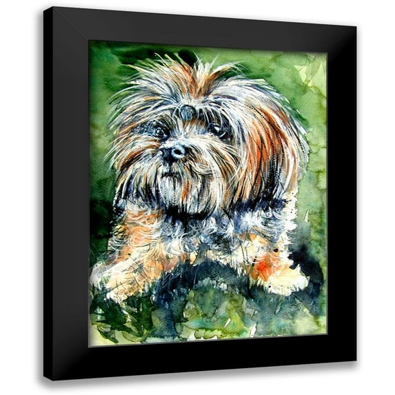 Kovacs, Anna Brigite 15x18 Black Modern Framed Museum Art Print Titled - Cute Dog