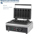 thumbnail image 2 of Máquina para Banderillas Bluelander, Temperatura 50° - 300°C, Capacidad de 6 Banderillas, Antiadherente, 2 of 5