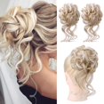 thumbnail image 1 of Extensiones para moño HOOJIH HB010 Daisy Light Golden Blonde, 1 of 7