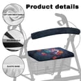 thumbnail image 5 of HELLHERO Easy Install Backrest Covers Seat & Backrest Cover Set Protection Covers Parks Secure Fit for Street Scenes, 5 of 7