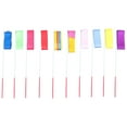 thumbnail image 1 of CIMAXIC 10pcs Gymnastics Ribbons Dance Ribbons Performance Prop Ribbons (Assorted Color),19.09"X1.97"X0.16", 1 of 5