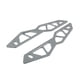thumbnail image 4 of Soporte de parabrisas de aluminio, soporte ligero para motocicleta, accesorio para Gris, 4 of 9