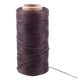 thumbnail image 3 of 2X 260M 150D 1MM Costura de Cuero Hilo de Cera Encerado Aguja de Mano Cord Craft DIY Nuevo Color: Marrón Oscuro, 3 of 8