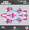 Magenta, variant on Kalair GFX Graphics Kit for Honda CRF150R (2007-2023) Evo Series