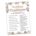 thumbnail image 2 of Inkdotpot FloralWhy Do We Do That 50-Pack Bridal Wedding ShowerGameBachelorette Party ActivityGameCards, 2 of 7