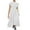 White, variant on Ahuyic Womens Summer Casual Dress,Womens Plus Size Dress,Womens Inlaid Hollow Tight Fitting Hip Hugging Long Sleeved Dress,White,M