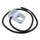 thumbnail image 5 of 2xCNC Aluminio 12V 7/8 "interruptor De Encendido/apagado Del Faro Del Manillar De La Motocicleta Plateado 2 piezas, 5 of 7