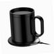 thumbnail image 3 of Calentador de tazas de café y juego de tazas Calentador de café eléctrico de temperatura constante de 55  degreeC Calentador de té Taza de cerámica para té Negro, 3 of 8