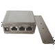 thumbnail image 1 of Inyector POE MINI Gigabit de 3 Puertos, Modo de Entrada de 20 V CC A 36 V CC, A y B, POE Pasivo de 24 V, Salida Máxima de 30 W, Inyector POE, 1 of 6