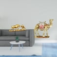 thumbnail image 2 of Escultura Moderna De Animales Feng Shui: Toro, Oso, Vaca, Camello. Figura De Resina Para Escritorio, Entrada, Estante, Sala De Estar, Decoración Del Hogar, Regalos De Cumpleaños., 2 of 8