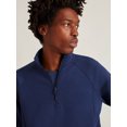 thumbnail image 5 of Bonobos Fielder Men's and Big Men's Tech Fleece Half Zip, up to 3XL, 5 of 7