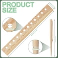 thumbnail image 3 of Plant Spacer Folding Ruler Wooden Interval Ruler Seeding Garden Template Seed Square Template Plant Dibber Spacing Template Wooden Accurate Gardening Tool For Vegetable, 3 of 9