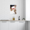 thumbnail image 2 of Wynwood Studio Canvas Gentle Shades II Fashion and Glam Lips Wall Art Canvas Print Brown Light Brown 16x24, 2 of 3