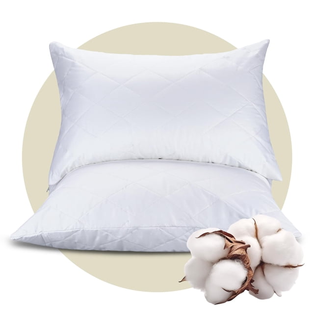Protectores de Almohadas CoolShields Premium Impermeables 100% Algodón