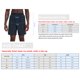 thumbnail image 4 of Hombre Pantalones cortos deportivos Cintura elástica Bolsillos laterales Diseño de hendidura Pantalo Abanopi Pantalones cortos deportivos para hombre, 4 of 7