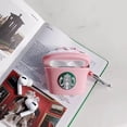 thumbnail image 5 of Funda Protectora Compatible AirPods Pro Y Gen 1-2 Vasito Ros Genérica Vasito Rosa, 5 of 5